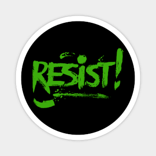 RESIST GRAFFITI SET DESIGN Magnet